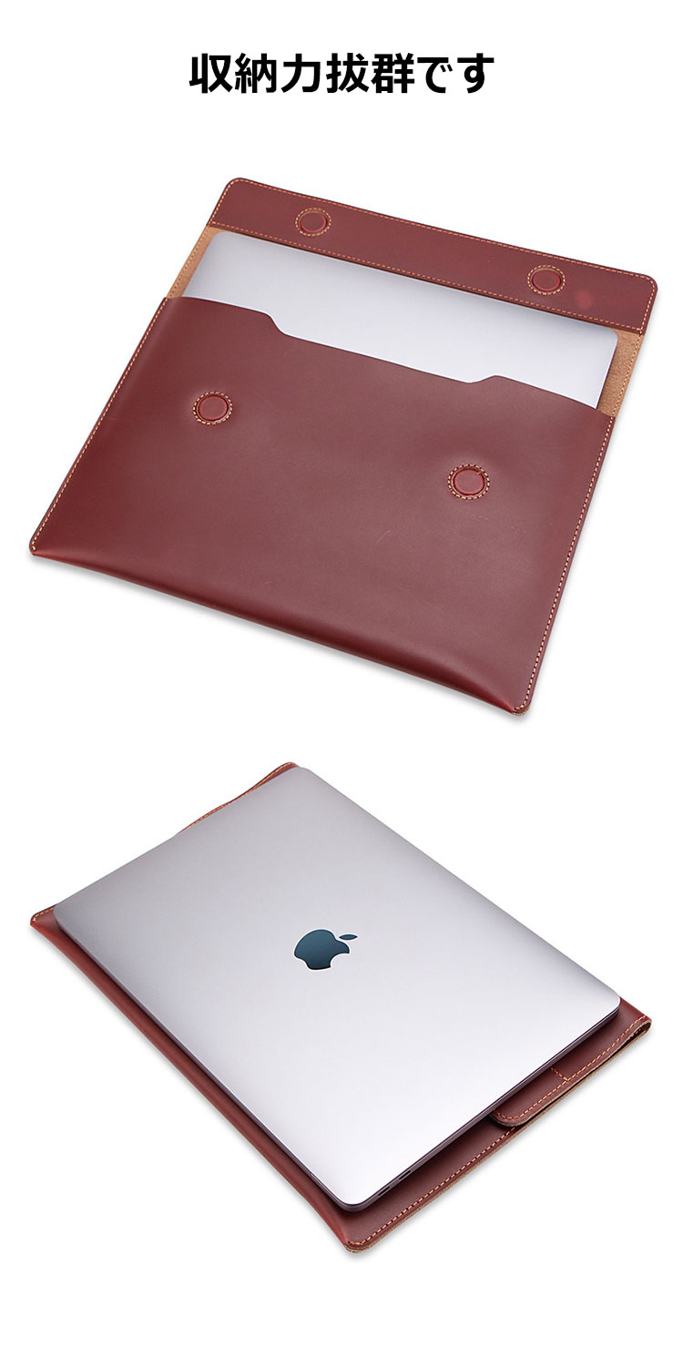 Whatna牛革 セカンドバッグ メンズ クラッチ バッグ 大きめ A4 13.3 15.6 ipad収納可厚手 本 革 ブリーフケース ファイルバッグ 封筒袋 ビジネス カジュアル フォーマル 結婚式バッグ 冠婚葬祭 バッグ 紳士用 男性用 （20170821） 5