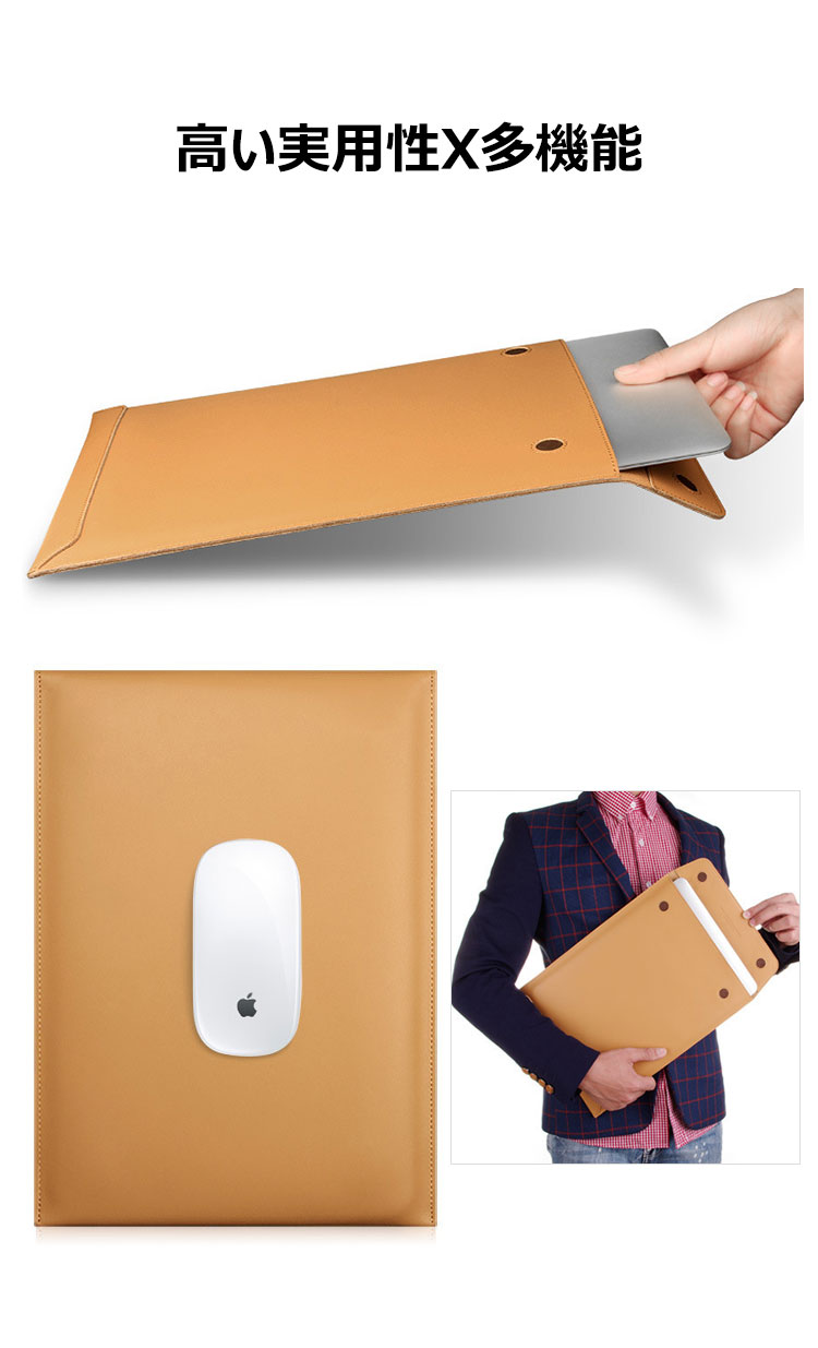 Whatna牛革 セカンドバッグ メンズ クラッチ バッグ 大きめ A4 13.3 15.6 ipad収納可厚手 本 革 ブリーフケース ファイルバッグ 封筒袋 ビジネス カジュアル フォーマル 結婚式バッグ 冠婚葬祭 バッグ 紳士用 男性用 （HL0012-012） 7