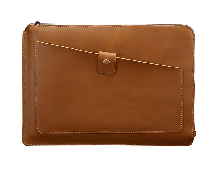 Whatna牛革 セカンドバッグ メンズ クラッチ バッグ 大きめ A4 13.3 15.6 ipad収納可厚手 本 革 ブリーフケース ファイルバッグ 封筒袋 ビジネス カジュアル フォーマル 結婚式バッグ 冠婚葬祭 バッグ 紳士用 男性用 （s104） 1