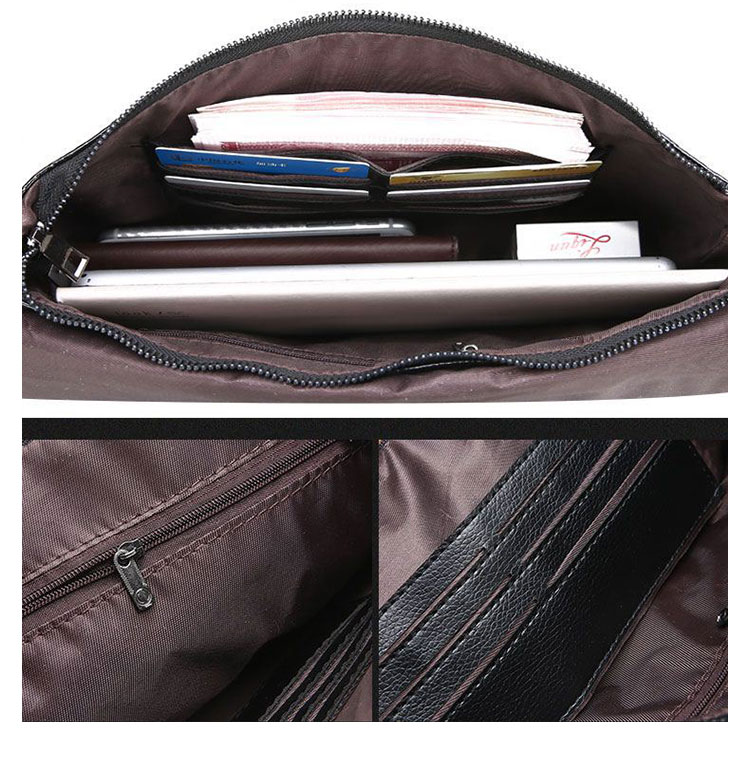 Whatna革 セカンドバッグ メンズ クラッチ バッグ 大きめ A4 10.5ipad厚手 本 革 ブリーフケース ファイルバッグ 封筒袋 手持ちバッグ ビジネス カジュアル フォーマル 結婚式バッグ  冠婚葬祭 バッグ 紳士用 男性用 （chiw076） 6