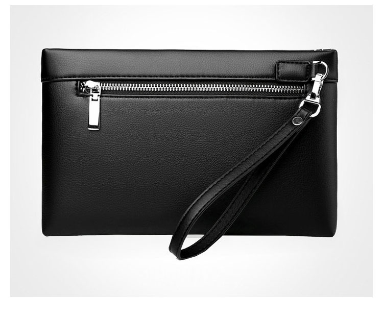 Whatna2way革 セカンドバッグ メンズ クラッチ バッグ 9.7インチのipad収納可B5 6枚カード収納 小銭入 カジュアル フォーマル 冠婚葬祭 結婚式 バッグ紳士用 男性用 黑525 3