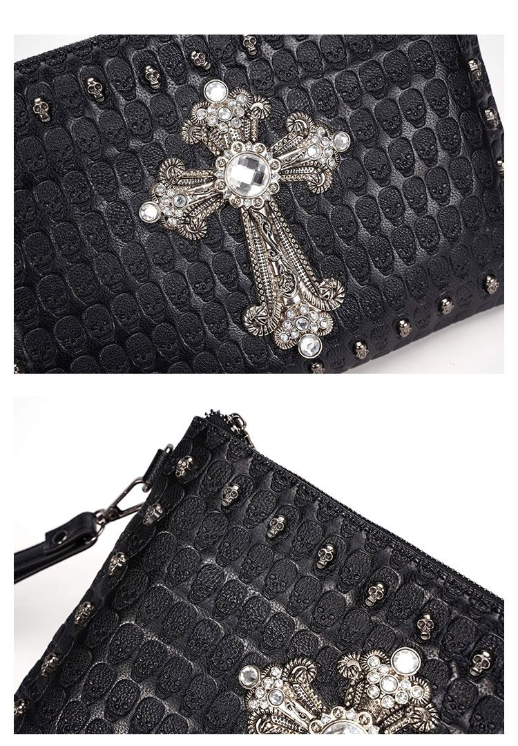 Whatna 2WAY 革 セカンド バッグ メンズ バッグ [クラッチ ショルダー 肩掛け 結婚式 バッグ] B5 6枚カード収納10.5インチのipad収納可 手持ちバッグ ビジネス カジュアル フォーマル 冠婚葬祭 紳士用 男性用 黒（YH3139） 8