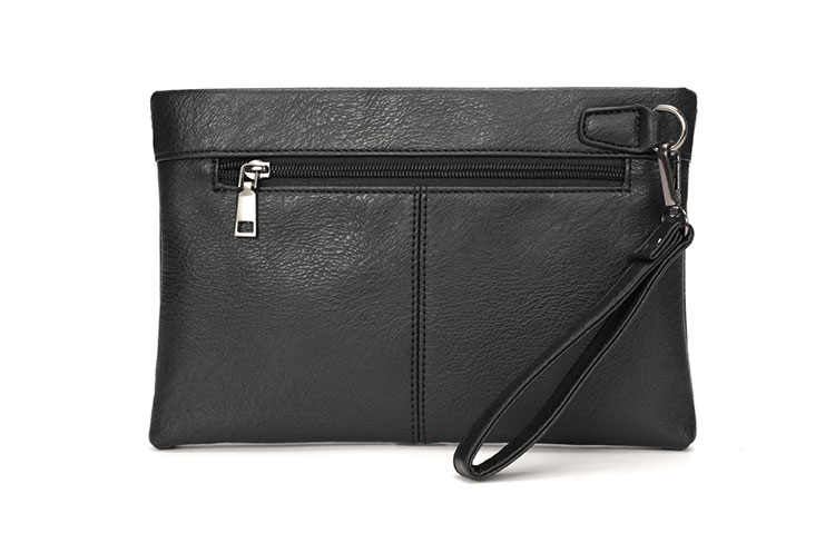 Whatna2way革 セカンドバッグ メンズ クラッチ バッグ 9.7インチのipad収納可B5 6枚カード収納 小銭入 カジュアル フォーマル 冠婚葬祭 結婚式 バッグ紳士用 男性用 黑3100 3