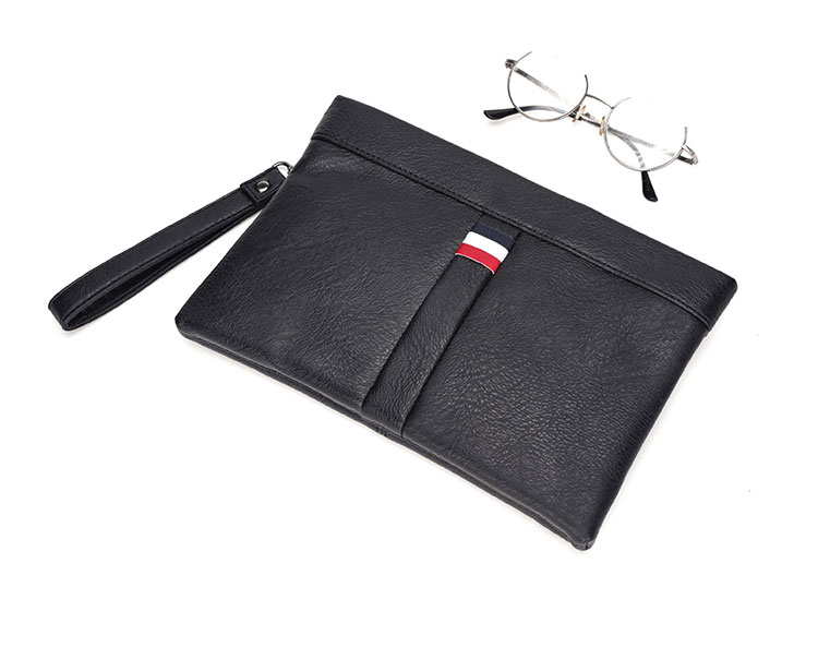 Whatna2way革 セカンドバッグ メンズ クラッチ バッグ 9.7インチのipad収納可B5 6枚カード収納 小銭入 カジュアル フォーマル 冠婚葬祭 結婚式 バッグ紳士用 男性用 黑3100 4