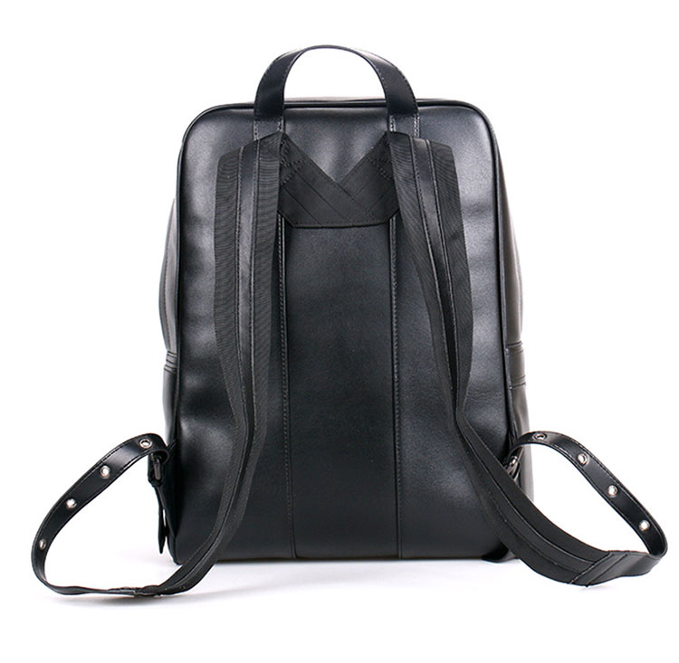 Whatna手作り編み込み 牛革ビジネスバッグメンズ バッグ 手提げ・リュックの2WAY厚手 本革レザー A4 15.6インチpc収納可 大容量 盗難防止 旅行 出張用 通勤 通学 就活 面接 バッグ かばん 男性用 ブラウン 黒（B#PS1663） 3