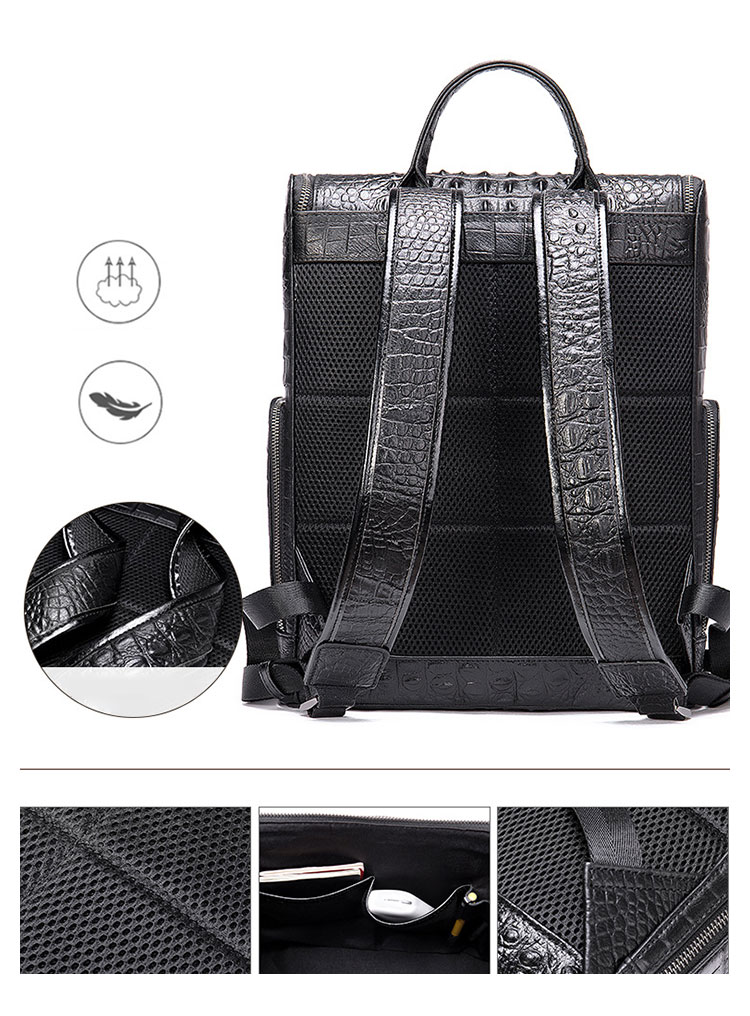 Whatna 牛革ビジネスバッグメンズ バッグ 手提げ・リュックの2WAY厚手 本革レザー A4 15.6インチpc収納可 大容量 盗難防止 旅行 出張用 通勤 通学 就活 面接 バッグ かばん 男性用 ブラウン 黒（7331） 6