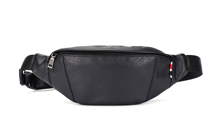 Whatna 3way革ボディバッグ・ワンショルダーバッグ メンズ ウエストポーチ 本 革 厚手 レザー カード 6枚収納可 斜め掛けバッグ スポーツバッグ 撥水 皮 バッグ 自転車 カジュアル 遠足 旅行 通勤 通学 黒（YH3016） 0