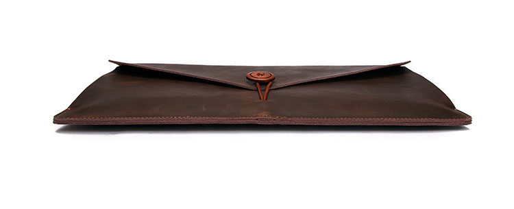 Whatna 牛革 ファイルパック 封筒袋 A4 ipad 13.3収納可 本革 クラッチバッグ メンズ レディース 手持ちバッグ ビジネス カジュアル フォーマル 結婚式バ ッグ 冠婚葬祭 バッグ 通勤用 仕事用 s008 4