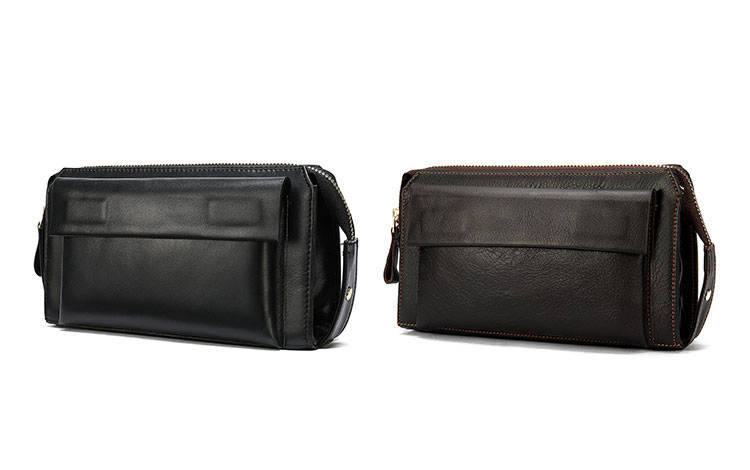 Whatna 2way 牛革 ミニセカンドバッグ メンズ クラッチ バッグ 厚手 本革 レザー 6枚カード収納 カジュアル フォーマル 冠婚葬祭 結婚式 バッグ紳士用 男性用ブラウン9032 0