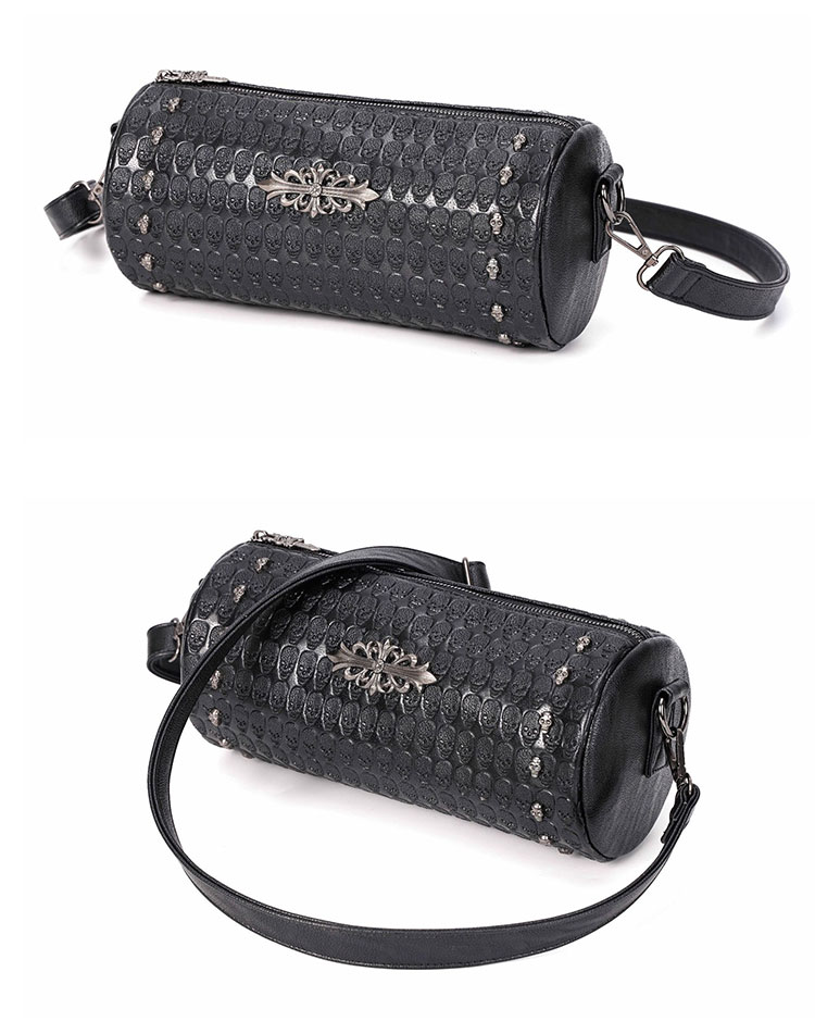 Whatnaミニショルダーバッグ 横型 メンズ ポシェット ショルダーミニポーチ 革 軽量 小型 人気型 耐久性 小さめメッセンジャーバッグ斜め掛け ビジネス 通学 通勤鞄 軽量 実用 自転車 鞄 かばん男性用 紳士用 黒 (YH3170) 3