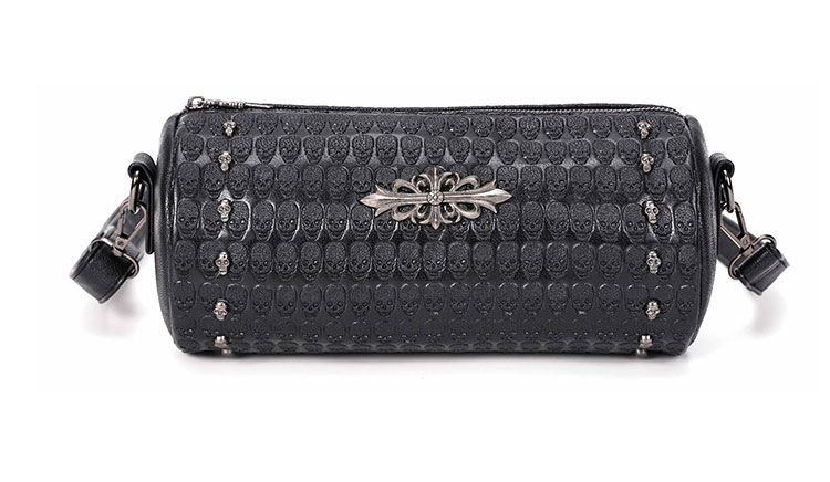 Whatnaミニショルダーバッグ 横型 メンズ ポシェット ショルダーミニポーチ 革 軽量 小型 人気型 耐久性 小さめメッセンジャーバッグ斜め掛け ビジネス 通学 通勤鞄 軽量 実用 自転車 鞄 かばん男性用 紳士用 黒 (YH3170) 2