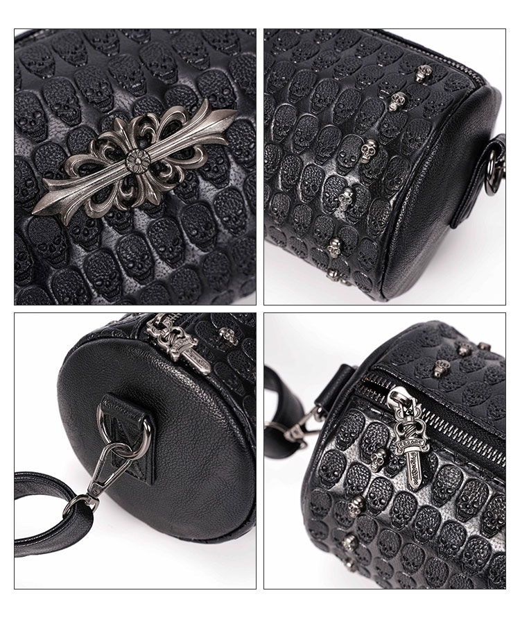 Whatnaミニショルダーバッグ 横型 メンズ ポシェット ショルダーミニポーチ 革 軽量 小型 人気型 耐久性 小さめメッセンジャーバッグ斜め掛け ビジネス 通学 通勤鞄 軽量 実用 自転車 鞄 かばん男性用 紳士用 黒 (YH3170) 9