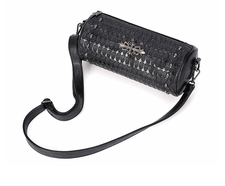 Whatnaミニショルダーバッグ 横型 メンズ ポシェット ショルダーミニポーチ 革 軽量 小型 人気型 耐久性 小さめメッセンジャーバッグ斜め掛け ビジネス 通学 通勤鞄 軽量 実用 自転車 鞄 かばん男性用 紳士用 黒 (YH3170) 4