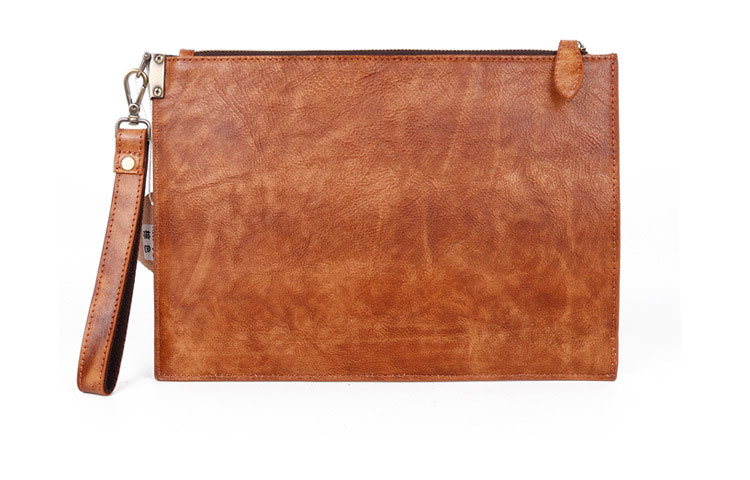 Whatna 牛革 ファイルパック 封筒袋 A4収納可 本革 クラッチバッグ メンズ レディース 手持ちバッグ ビジネス カジュアル フォーマル 結婚式バ ッグ 冠婚葬祭 バッグ 通勤用 仕事用 A010 1