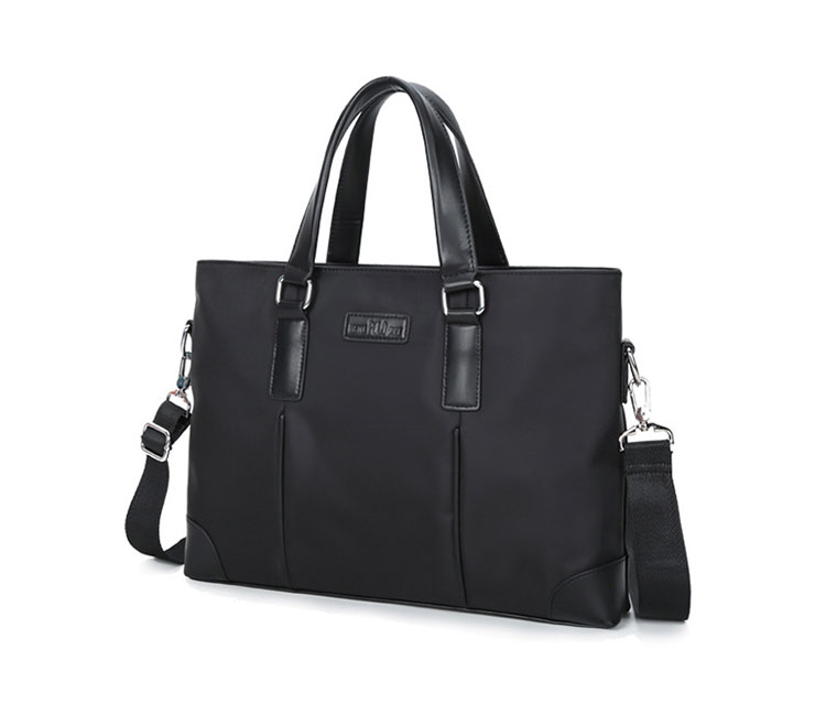 Whatnaショルダーバッグ メンズ メッセンジャーバッグ 手提げバッグ A4 15インチpc 収納可 本革 ビジネス 通勤 通学 斜めがけ バッグ ワンショルダーバッグ自転車 かばん男性用 黒 青（3004） 1