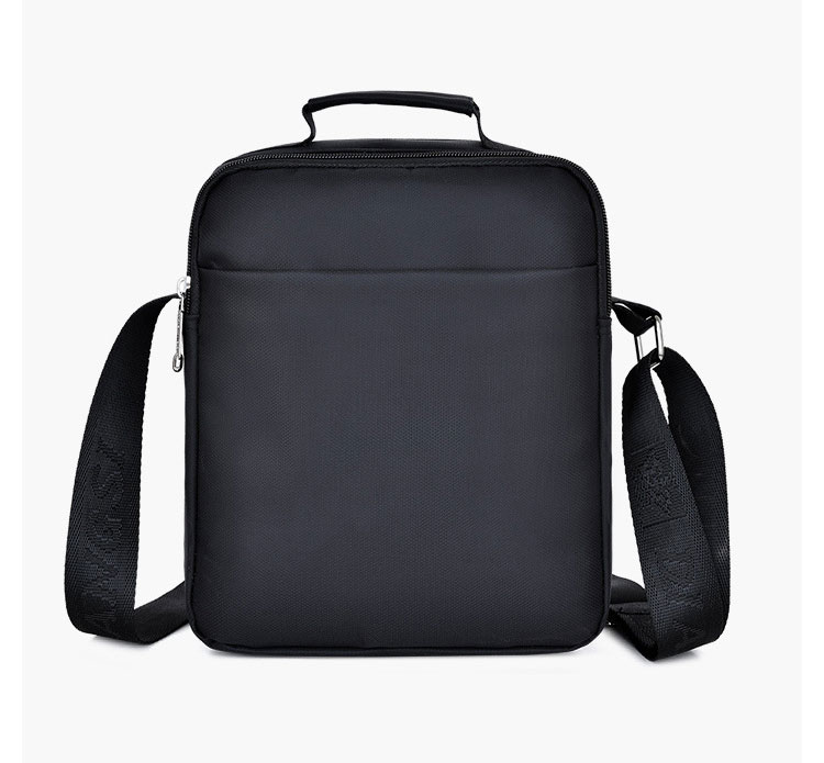 Whatnaショルダーバッグ メンズ メッセンジャーバッグ 頑丈 軽量 横型 B5 9.7インチipad収納可 オックスフォード布 防水 耐磨耗 ビジネスバッグ 小さい 斜めがけ バッグ 男性用 紳士用 MY1935 3
