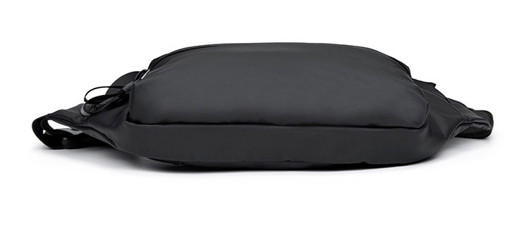 Whatna 3way ボディバッグ・ワンショルダーバッグ メンズ ウエストポーチ バッグ 防水高密度ナイロン生地 斜め掛けバッグ スポーツバッグ 撥水 自転車 カジュアル 遠足 旅行 通勤 通学 バッグ黒(Y368) 3