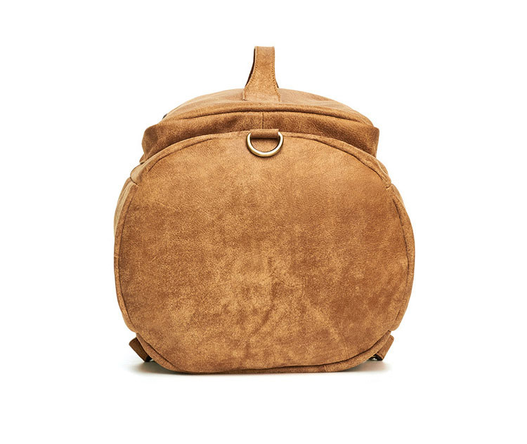 Whatna 天 然牛革 ビジネスバッグ メンズ 2WAY 手提げ・リュック バッグ 天然 本革 A4 15.6インチpc収納可大容量 旅行 出張用 通勤 通学 就活 面接 バッグ かばん 男性用 ブラウン 黒（6357） 4