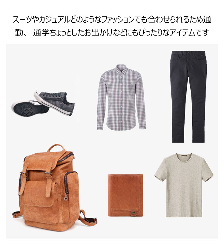 Whatna 天 然牛革 ビジネスバッグ メンズ 2WAY 手提げ・リュック バッグ 天然 本革 A4 15.6インチpc収納可大容量 旅行 出張用 通勤 通学 就活 面接 バッグ かばん 男性用 ブラウン 黒(6458) 4