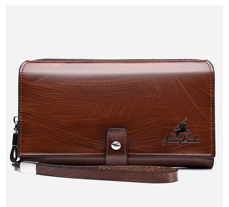 Whatna革ミニセカンドバッグ メンズ バッグ カード24枚収納可 長財布 盗難防止 厚手 本革 レザー 小さめ クラッチバッグ手持ちバッグ メンズ ポーチ 男性用 紳士用 結婚式 冠婚葬祭 バッグ 黒 ブラウン 1902 0