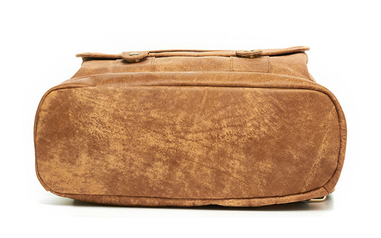 Whatna 天 然牛革 ビジネスバッグ メンズ 2WAY 手提げ・リュック バッグ 天然 本革 A4 16インチpc収納可大容量 旅行 出張用 通勤 通学 就活 面接 バッグ かばん 男性用 ブラウン(6356) 3