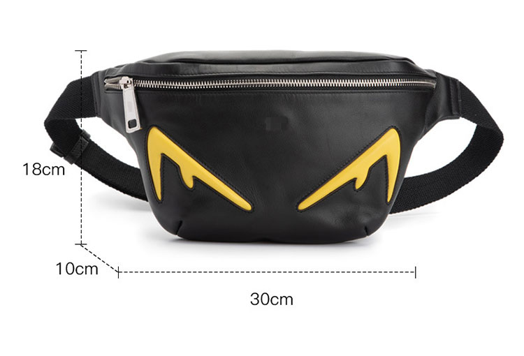 Whatna 3way 牛革 ボディバッグ・ワンショルダーバッグ メンズ ウエストポーチ 本革 レザー 斜め掛けバッグ スポーツバッグ 撥水 皮 バッグ 自転車 カジュアル 遠足 旅行 通勤 通学 黒(3922) 5