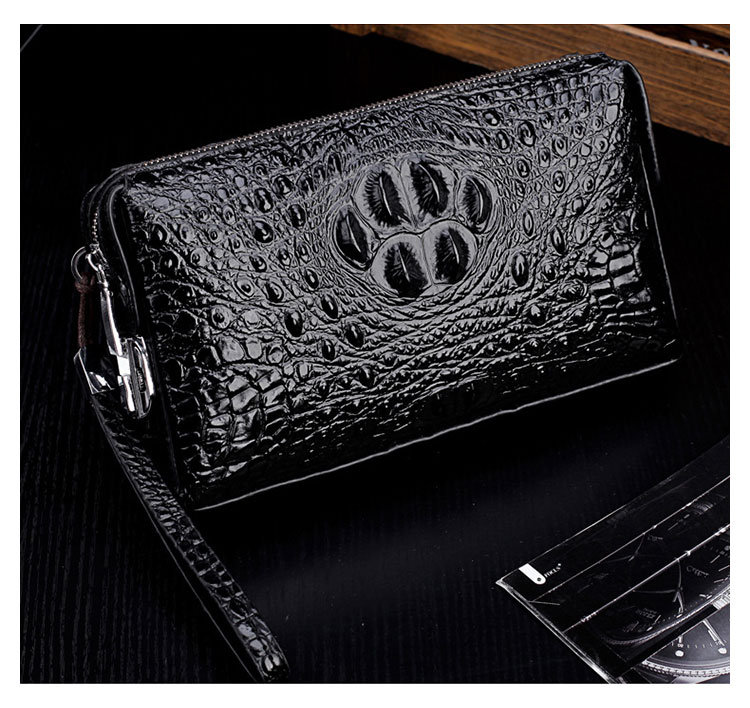 Whatna革ミニセカンドバッグ メンズ  長財布 カード6枚収納可 小銭入れ パスワードロックボタン付 盗難防止 厚手 本革 レザー 手持ちバッグ メンズ ポーチ 男性用 紳士用 結婚式 冠婚葬祭 バッグ 黒 ブラウン hs-1502 1