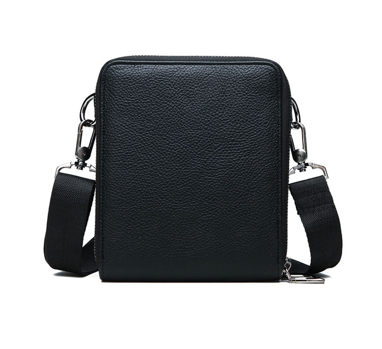 whatna 3way 革 ミニショルダーバッグ メンズ ポシェットポお財布 16枚カード収納 縦型 小型ショルダーミニバック 小さめメッセンジャーバッグ 斜め掛け通学 通勤ミニバッグ 紳士用 男性用 黒 ブラウン 5002 3