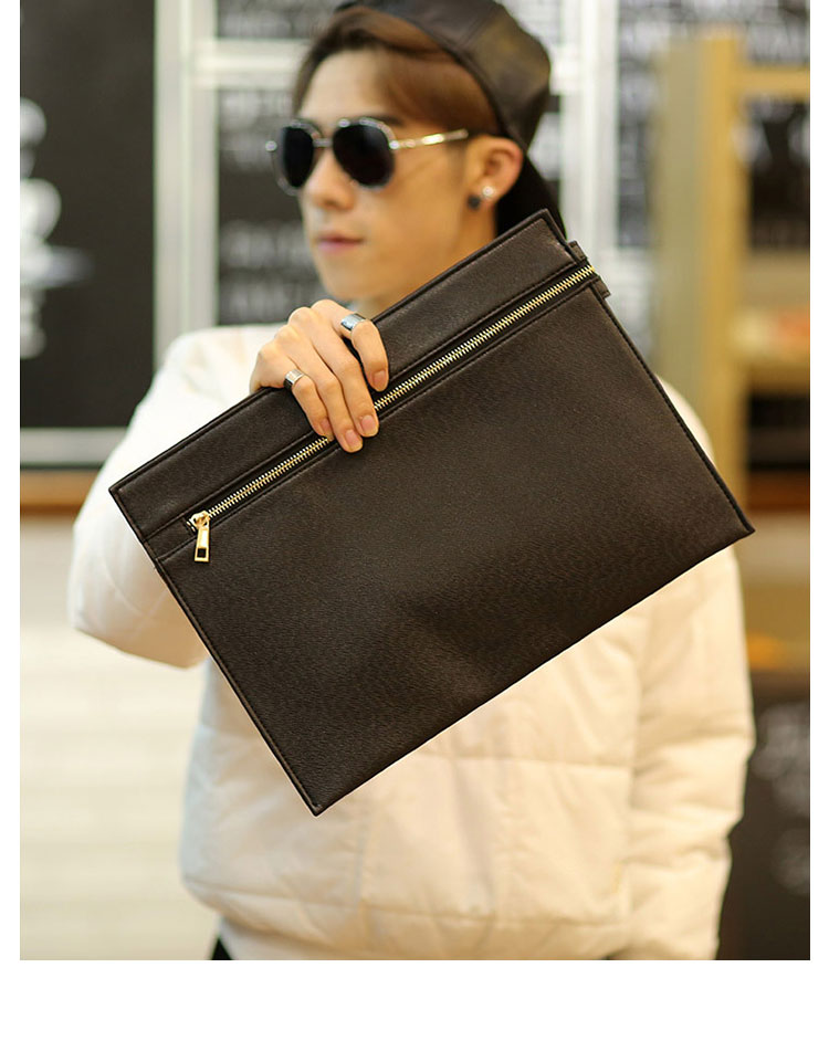 Whatna 革 セカンドバッグ メンズ せかんどばっく 大きめ A4 ipad air13.3収納可 ファイルバッグブリーフケース 結婚式 バッグ カジュアルフォーマル ビジネス 冠婚葬祭 バッグ 男性用 紳士用（9412） 9