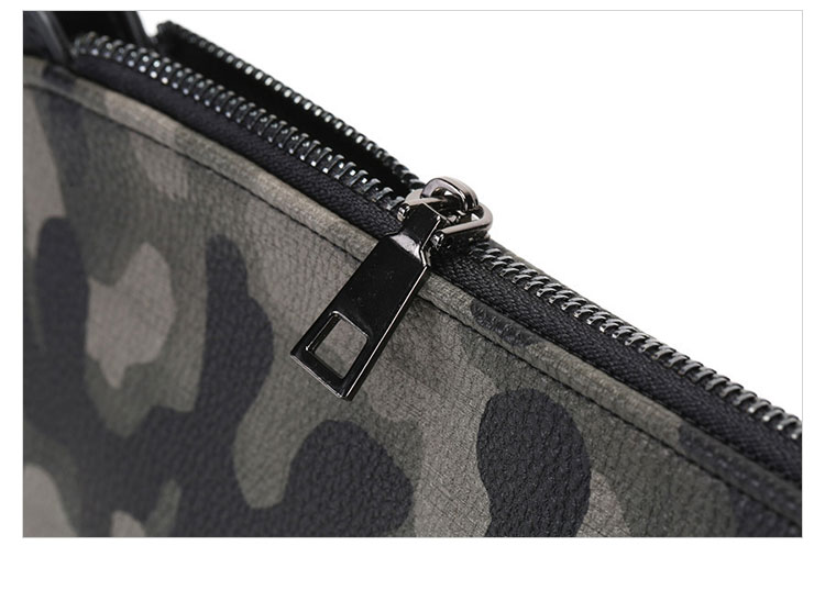 Whatna 2WAY 革 セカンド バッグ メンズ バッグ [クラッチ ショルダー 肩掛け 結婚式 バッグ] 薄い ipad air 13.3 A4 収納可手持ちバッグ ビジネス カジュアル フォーマル 冠婚葬祭 紳士用 男性用 5