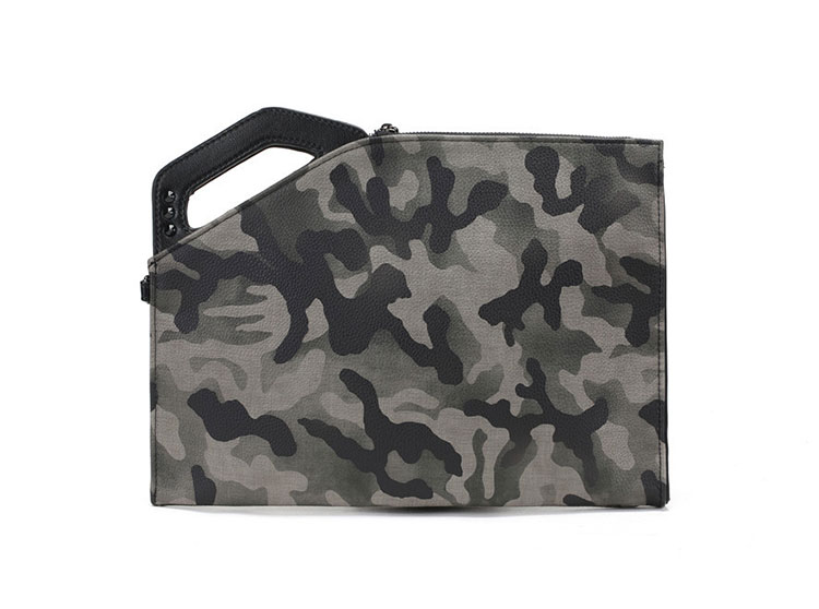 Whatna 2WAY 革 セカンド バッグ メンズ バッグ [クラッチ ショルダー 肩掛け 結婚式 バッグ] 薄い ipad air 13.3 A4 収納可手持ちバッグ ビジネス カジュアル フォーマル 冠婚葬祭 紳士用 男性用 1