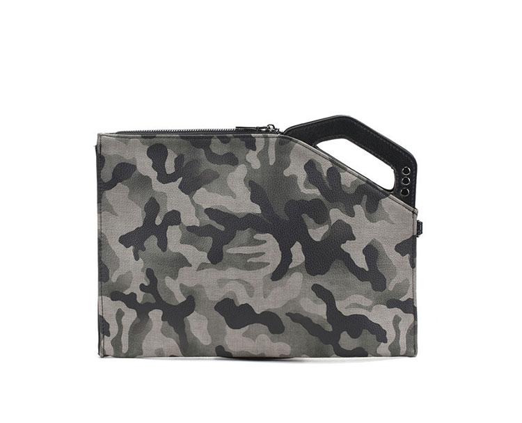 Whatna 2WAY 革 セカンド バッグ メンズ バッグ [クラッチ ショルダー 肩掛け 結婚式 バッグ] 薄い ipad air 13.3 A4 収納可手持ちバッグ ビジネス カジュアル フォーマル 冠婚葬祭 紳士用 男性用 0