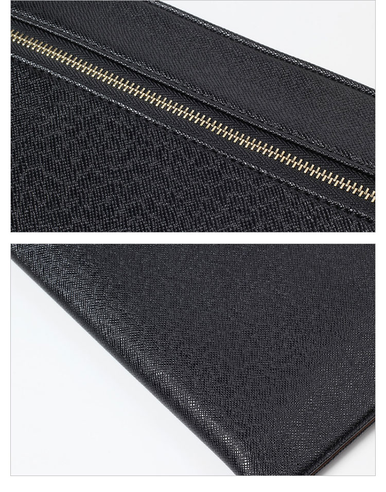 Whatna 革 セカンドバッグ メンズ せかんどばっく 大きめ A4 ipad air13.3収納可 ファイルバッグブリーフケース 結婚式 バッグ カジュアルフォーマル ビジネス 冠婚葬祭 バッグ 男性用 紳士用（9412） 5