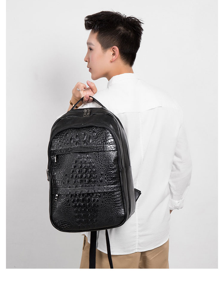 Whatna 牛革 ビジネスバッグメンズ バッグ 手提げ・リュックの2WAY 本革 厚手本革 A4 15.6インチpc収納可 大容量 盗難防止 旅行 出張用 通勤 通学 就活 面接 バッグ かばん 男性用  黒（KS333） 11