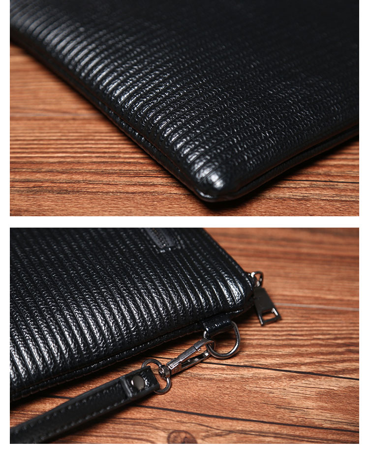 Whatna 革 セカンドバッグ メンズ せかんどばっく 小きめ ipad 9.7収納可  結婚式 バッグ カジュアルフォーマル ビジネス 冠婚葬祭 バッグ 男性用 紳士用（6656） 5