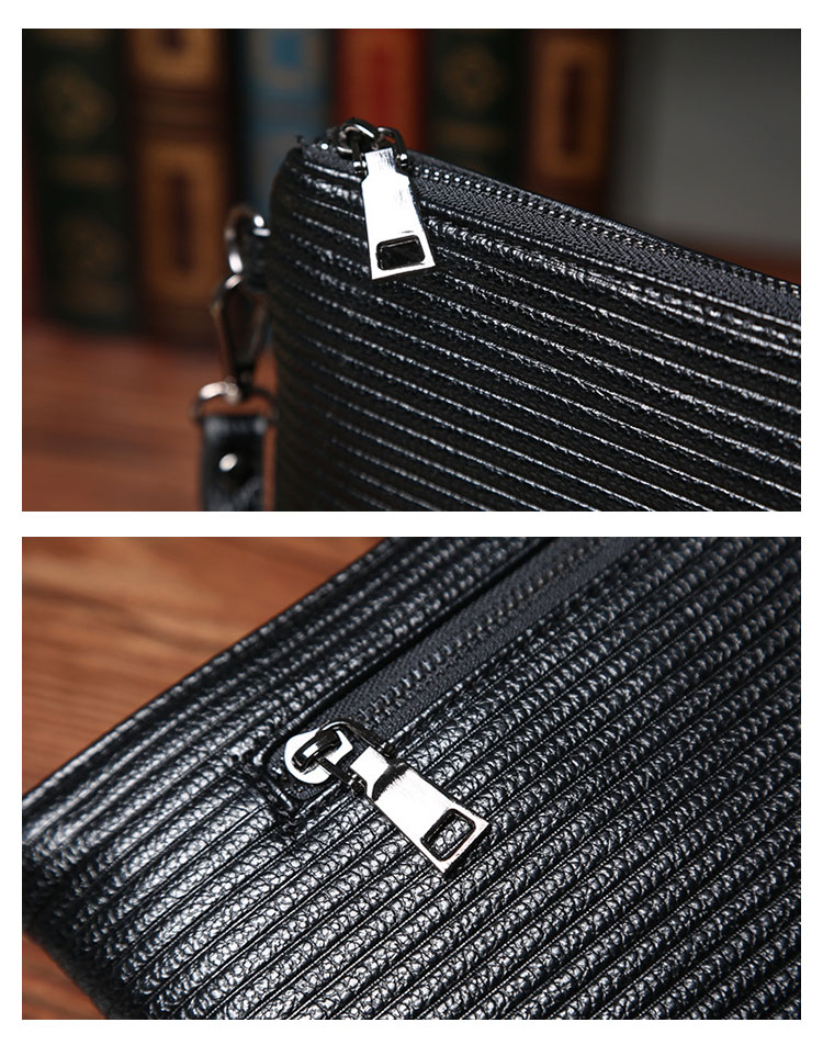 Whatna 革 セカンドバッグ メンズ せかんどばっく 小きめ ipad 9.7収納可  結婚式 バッグ カジュアルフォーマル ビジネス 冠婚葬祭 バッグ 男性用 紳士用（6656） 4