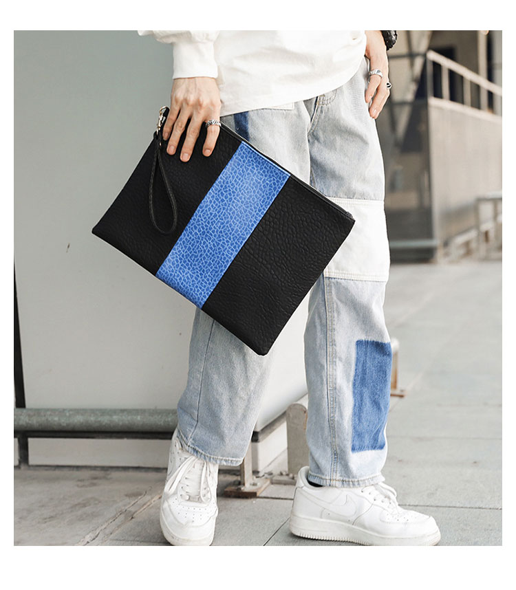 Whatna革 セカンドバッグ メンズ せかんどばっく 大きめ A4 ipad air13.3収納可 ファイルバッグブリーフケース 結婚式 バッグ カジュアルフォーマル ビジネス 冠婚葬祭 バッグ 男性用 紳士用(2157) 9