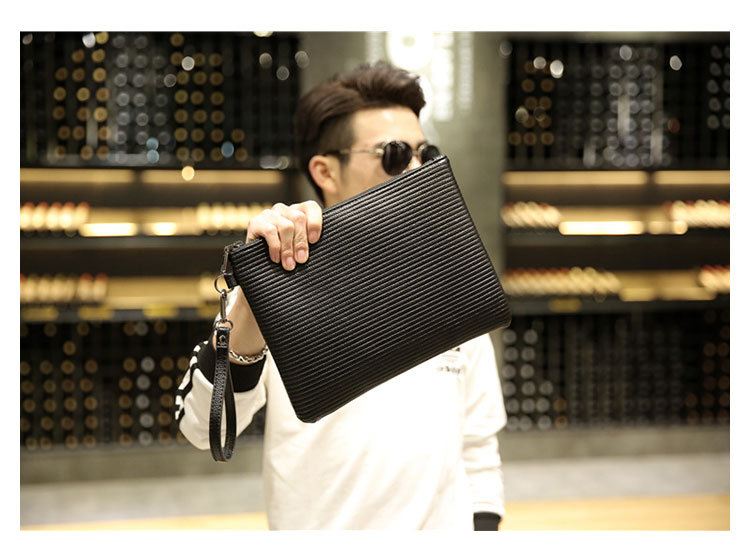 Whatna 革 セカンドバッグ メンズ せかんどばっく 小きめ ipad 9.7収納可  結婚式 バッグ カジュアルフォーマル ビジネス 冠婚葬祭 バッグ 男性用 紳士用（6656） 6