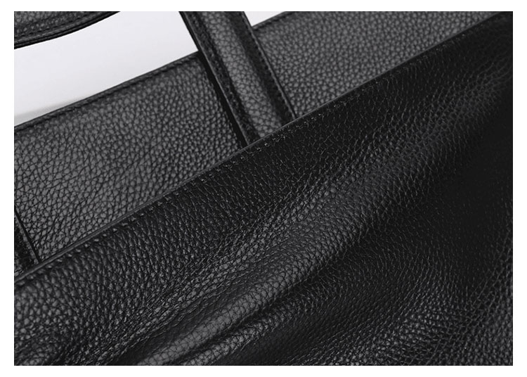 Whatna セカンドバッグ メンズ クラッチ バッグ 厚手 本革 牛革 A4 14インチair収納可 6枚カード収納可 ファイルバッグ 封筒袋 フォーマル冠婚葬祭 ビジネス 結婚式 バッグ 手持ちバッグ 紳士用 男性用 黑  Y00703-4 10