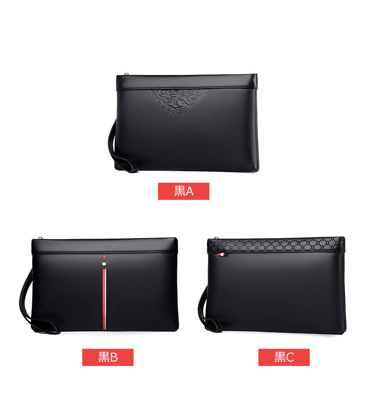 Whatna 2way牛革セカンドバッグ メンズ クラッチ バッグ 厚手 本革 レザー カード6枚 IPAD9.7収納可 ビジネス カジュアル フォーマル 冠婚葬祭 結婚式 バッグ紳士用 男性用 黒 2012 0