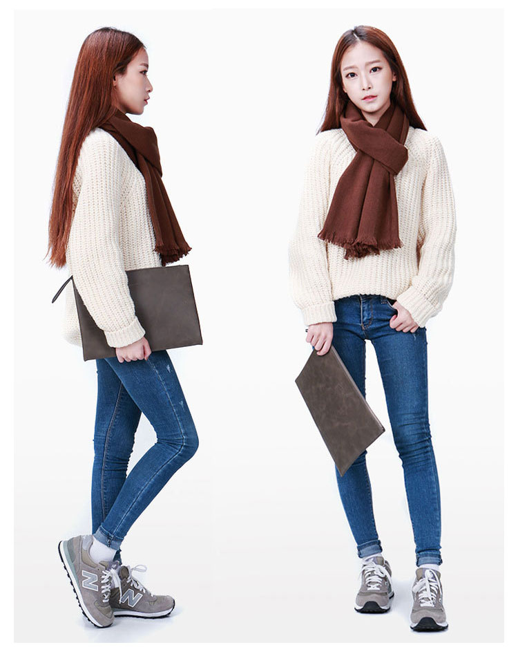 Whatna 革 セカンドバッグ メンズ レディース せかんどばっく 大きめ A4 ipad 13収納可 ファイルバッグブリーフケース 結婚式 バッグ カジュアルフォーマル ビジネス 冠婚葬祭 バッグ 男性用 紳士用(hs-1575) 9