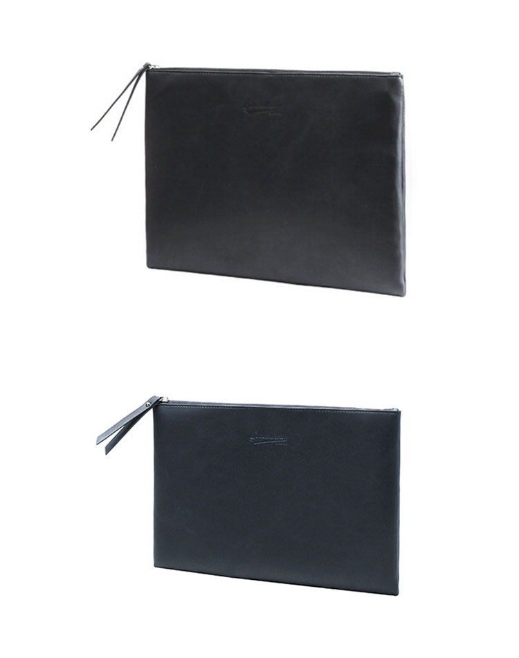 Whatna 革 セカンドバッグ メンズ レディース せかんどばっく 大きめ A4 ipad 13収納可 ファイルバッグブリーフケース 結婚式 バッグ カジュアルフォーマル ビジネス 冠婚葬祭 バッグ 男性用 紳士用(hs-1575) 2