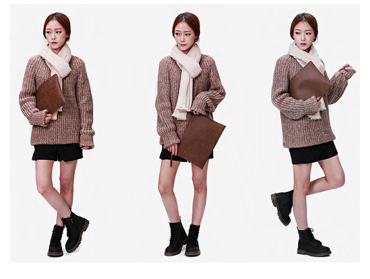 Whatna 革 セカンドバッグ メンズ レディース せかんどばっく 大きめ A4 ipad 13収納可 ファイルバッグブリーフケース 結婚式 バッグ カジュアルフォーマル ビジネス 冠婚葬祭 バッグ 男性用 紳士用(hs-1575) 11