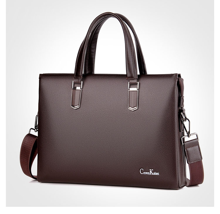 Whatnaビジネスバッグ メンズ パスワードロックボタング付 盗難防止3室仕切 15センチpc 3wayショルダー 斜め掛け 手提げ バッグ横型 A4 旅行 出張 通勤 通学就活 面接バッグかばん男性用プレゼント男性黒ブラウン(hs-1573) 2