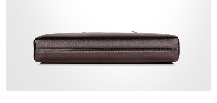 Whatnaビジネスバッグ メンズ パスワードロックボタング付 盗難防止3室仕切 15センチpc 3wayショルダー 斜め掛け 手提げ バッグ横型 A4 旅行 出張 通勤 通学就活 面接バッグかばん男性用プレゼント男性黒ブラウン(hs-1573) 6