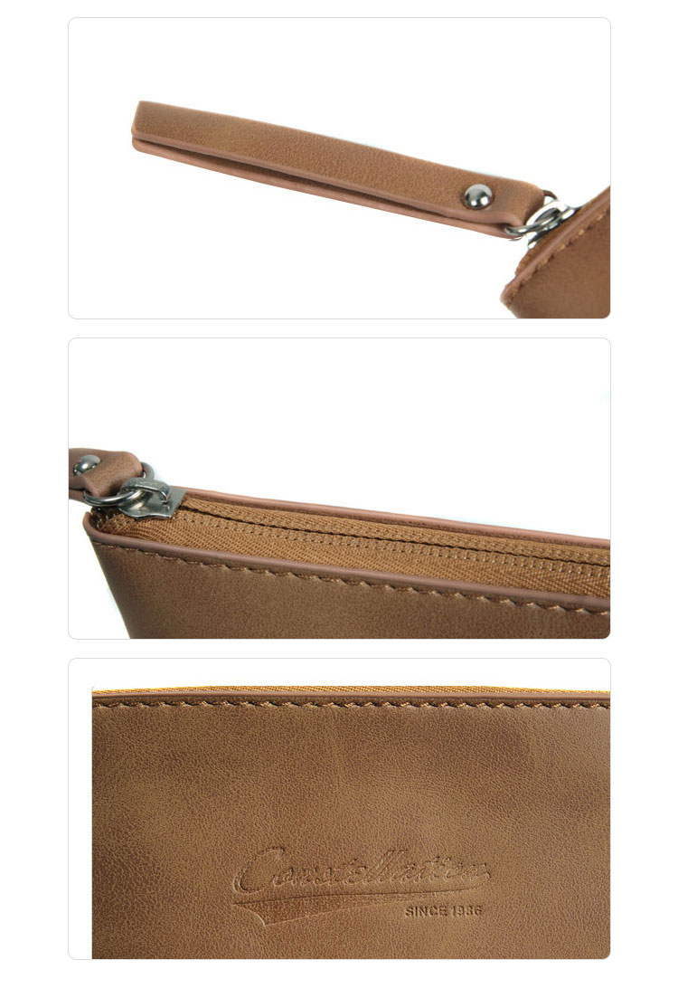 Whatna 革 セカンドバッグ メンズ レディース せかんどばっく 大きめ A4 ipad 13収納可 ファイルバッグブリーフケース 結婚式 バッグ カジュアルフォーマル ビジネス 冠婚葬祭 バッグ 男性用 紳士用(hs-1575) 6