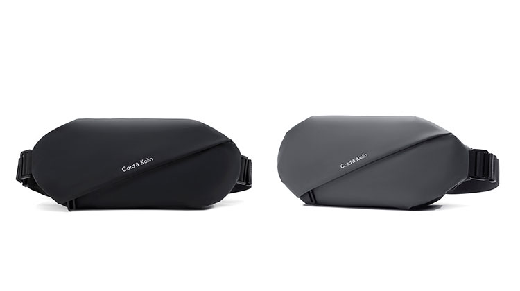 Whtana 3way ボディバッグ・ワンショルダーバッグ メンズ ウエストバッグ  斜め掛け 軽量 防水高密度オックスフォード スポーツバッグ 撥水 皮 バッグ 自転車 サイクリング ツーリング 遠足 旅行 通勤 通学 黒 0