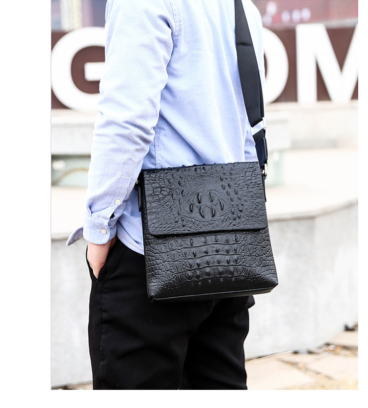 Whatna 2way 牛革 ショルダーバッグ メンズ ポシェットポお財布 6枚カード ipad10.5 収納可 縦型 メンズビジネスかばん斜めがけ 小さめメッセンジャーバッグ 斜め掛け通学通勤バッグ 肩掛けバッグ 紳士用 男性用 黒 BZ66224 12