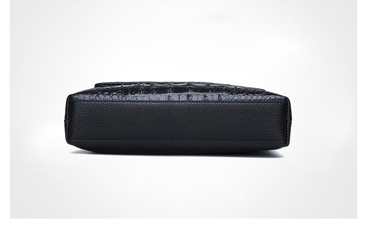 Whatna 2way 牛革 ショルダーバッグ メンズ ポシェットポお財布 6枚カード ipad10.5 収納可 縦型 メンズビジネスかばん斜めがけ 小さめメッセンジャーバッグ 斜め掛け通学通勤バッグ 肩掛けバッグ 紳士用 男性用 黒 BZ66224 4