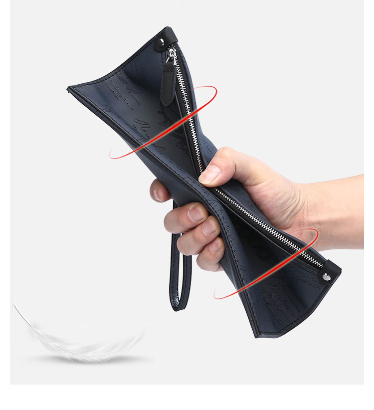 Whatna 革 セカンドバッグ メンズ クラッチ バッグ 小銭入 ビジネス カジュアル フォーマル 冠婚葬祭 結婚式 紳士用 201816 9